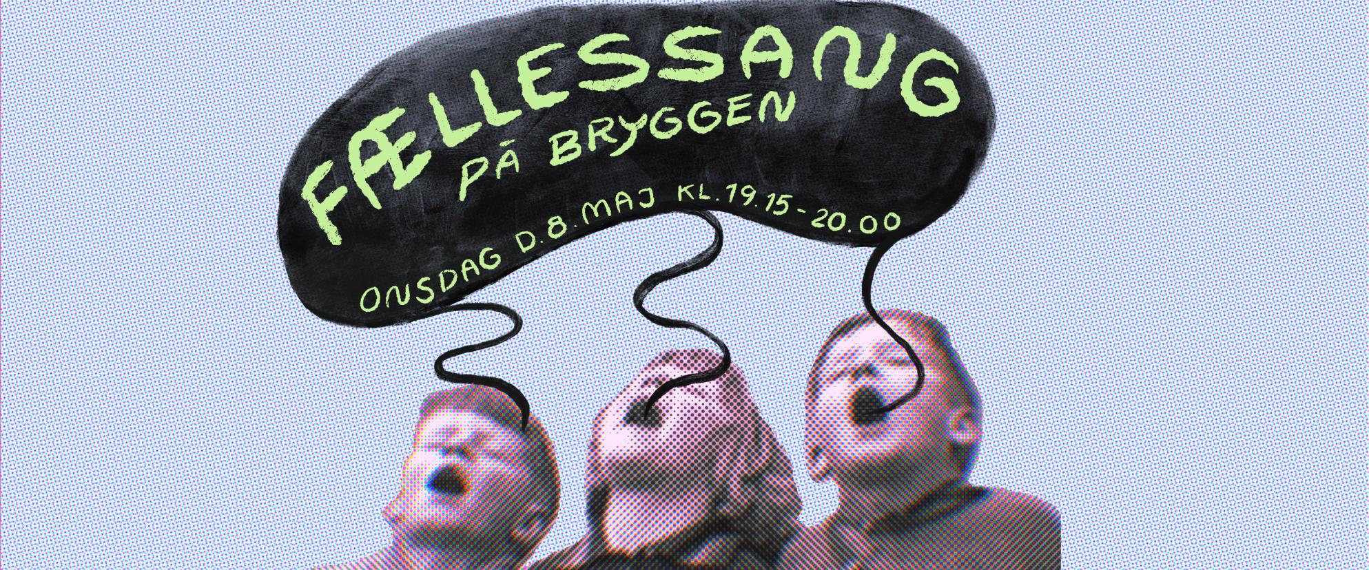 Fællessang på Bryggen onsdag den 8. maj kl. 19.15 - 20